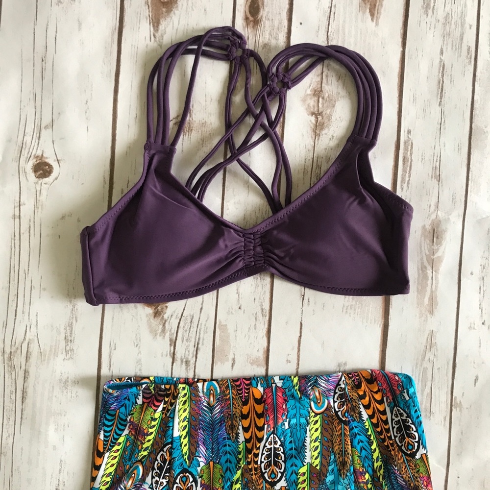 ☀️⬇️Last 1 left- Bikini Top & High Waist Bottom - Picture 5 of 8